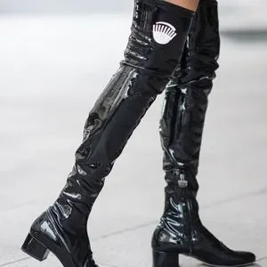 【新品未使用】CHIARA FERRAGNI ブーツ BLACK Chiara Ferragni | Shoes | Chiara Ferragni Black Patent